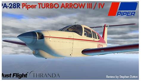 Av 396 Flight Statuslibrary представляет новый релиз Just Pa28r Turbo Arrow Iii Iv