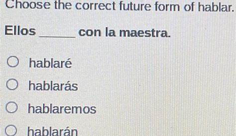 Ellos _____ Con La Maestra. Hablaré Hablarás Hablaremos Hablarán Ilustración De Maestra Habndo Sus Hijos Estudiantes