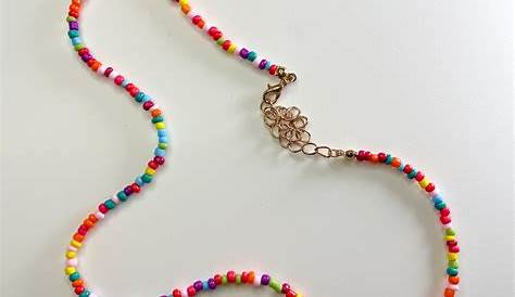 Ожерелья из бисера Etsy Colourful Necklace Uk