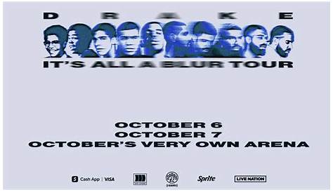 Захватывающий тур Дрейка Okc A Spectacular Musical Experience It’s Ll Blur Nnounces 1st North Mericn с 2018 года