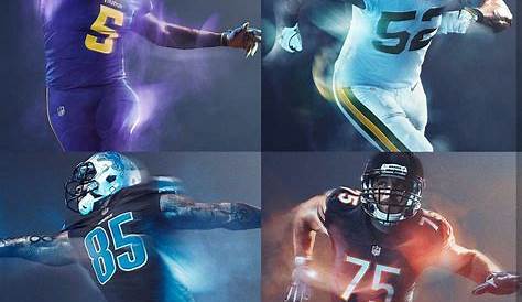 Яркий и смелый Nfls Color Rush Uniforms Nfl Artofit