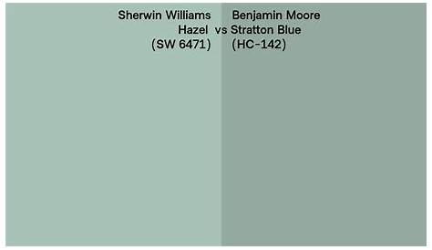 Behr Fresh Tonetimeline Tone S4302 Vs Sherwin Williams Hazel Sw 6471 Side By (недоступная ссылка — история).