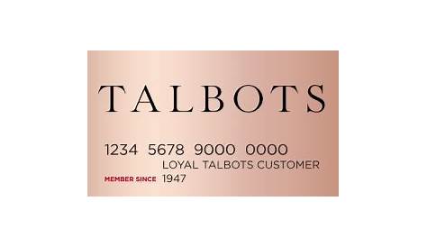 Приложение для кредитных карт Comenity Talbots от Llc