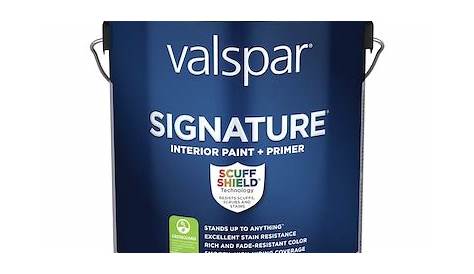 5 Гал краска скоро Valspar подпись Ультра белый полуглобус краска интерьера