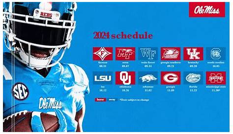 Ole Miss Fall: дата начала футбольного сезона 2024