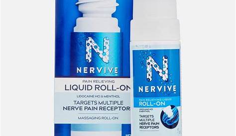 Nervive Roll On Отзывы о Pain Relieving Liquid