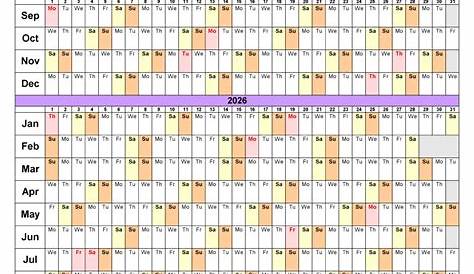 Календарь Южного колледжа Флориды 2025 Фаун Оралл