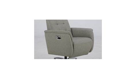Nfm Office Chairs Interlochen Recliner Chair в исполнении Clayton Light Gray