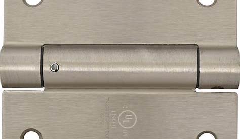 Реабилитируемые петли 4in H X 5 8in Radius Satin Nickel Spring Interior Door
