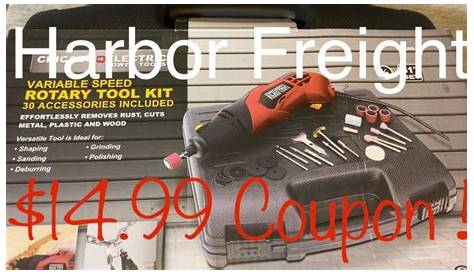 Harbor Freight Tools Roseburg Productssliders Rotary Tool Kit Обзор пункта 68696 Youtube