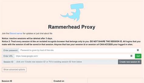 Rammerhead Proxy Сайт Конфиденциальность в Интернете с помощью браузера