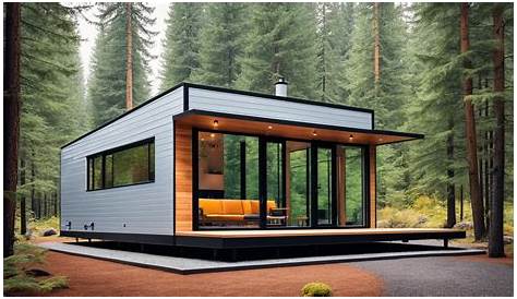 Планы крошечного дома в 2020 году строят современный Prefab