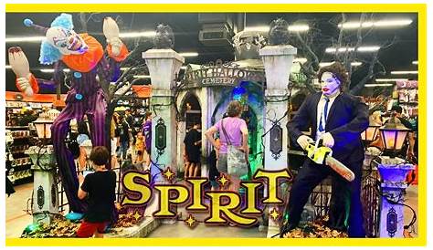 Открыт ли Spirit Halloween 2 ноября? Флагманский Гранд Инг 03? 40-летие? Youtube