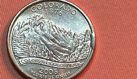 2006 Колорадо Quarter Errors P. Error Reverse Куд Эбей