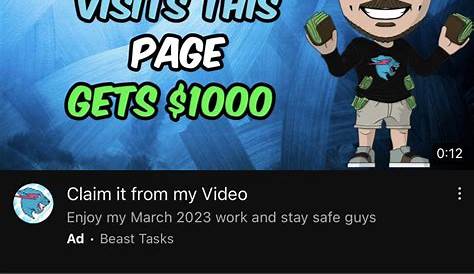 Beast Tasks Scamblog Posts Home Site Scam 2023 Mr’ »Youtube Ad Scam» (недоступная ссылка — история).