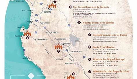 Lds Missions in California Maptimeline Groups Карта городов Калифорнии