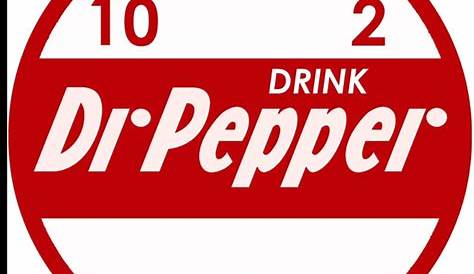 Dr Pepper 10 2 4 Коммерческий холодильник с часами