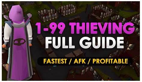 Osrs Theiving Indepth Полный 199 воровский путеводитель Лучшие методы Youtube