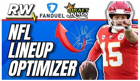 Rotowire Fanduel Nfl Lineup Optimizer (недоступная ссылка)