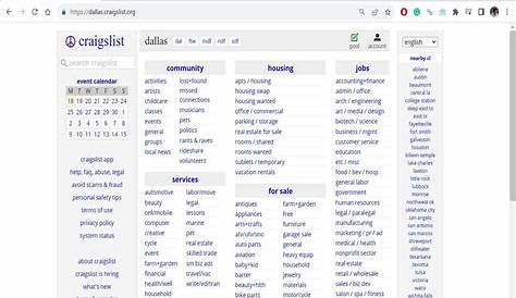 Craigslist Даллас Джобс Gigs Топ 5 сайтов, как для Itechguides