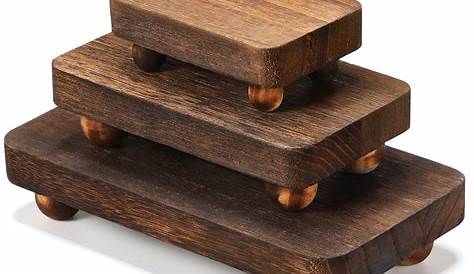 Etsy Risers Январь Рынок Рустик Вуден Ризер