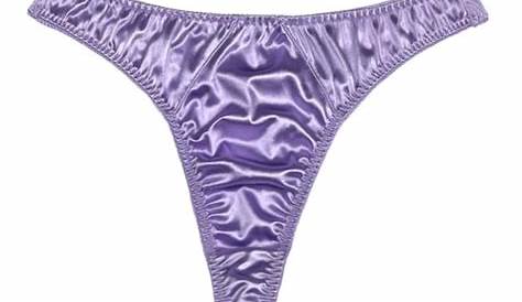 Тхонгс Etsy Purple Satin Thong