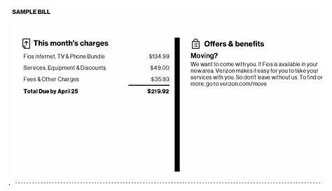 Fios Pay Bill Verizon