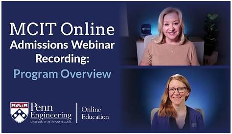 Mcit Upenn Online Penn Engineering Online