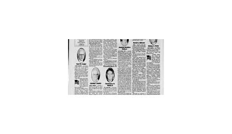 The Times Herald Port Huron Michigan некролог Гарольда Уплегера