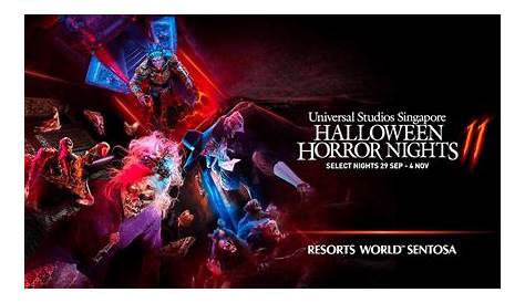 Игры для фортепиано Universal Studios Singapore Halloween Ticket