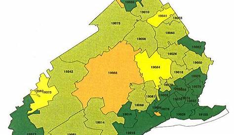 Delaware County Pa Public Accessindex Zip Code Map Карта США
