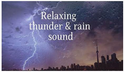 Музыка Thunder and Rain Sleep звучит для полного расслабления 8 часов