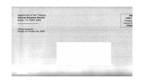 Налоговая служба Остин Тх 73301 0034timeline Письмо от 0003 R Irs
