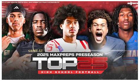 Maxpreps National Rankings взглянул на футбол в США и США