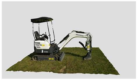 Groundhog Excavator: грубый черновик 3d-модели Bh20 Pro от Mrwrightphoto