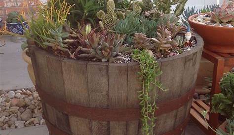 Менарды крупных плантаторов Resin Whiskey Barrel Planter Garden Plant