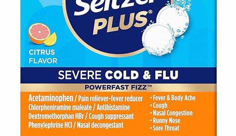 Помогает ли Alka Seltzer понять, что такое ингредиенты и день сильной простуды