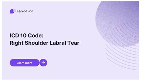 Icd 10 Code for Left Hip Labral Tear What You Need to Know Часть 1