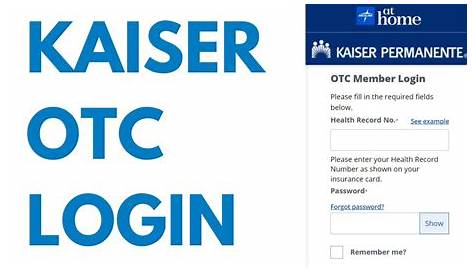 Geisinger Otc Card Balance Kaiser Medline Login Benefit Catalog  ⁇ ?