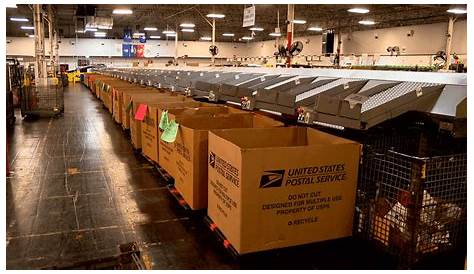 Knoxville Usps Distribution Center улучшает работу почты на объекте обработки