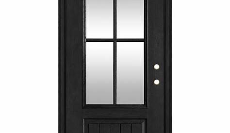 Menards Outside Doors Jeldwen 32 In X 80 In 6 Lite Craftsman Black Painted Steel Prehung (недоступная ссылка — история).
