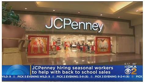 Jcpenney открывает работу для более 500 сезонных работников на YouTube