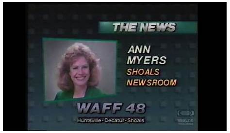 48 News Huntsville Alabama Waff Bumper 1989 Ann Myers Youtube