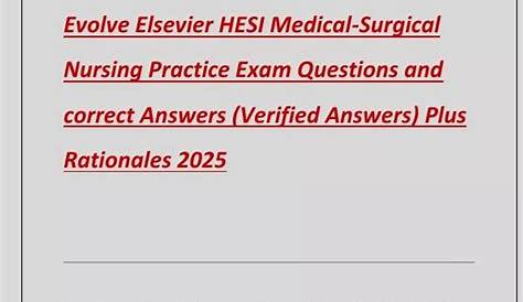 Развивайте медицинскую хирургическую практику Hesi Экзамен Quizlet Medsurg Вопросы и ключевые термины Вопросы и правильность