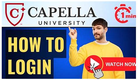 Capella.login Университет Капеллы Логин в Www Capella Edu