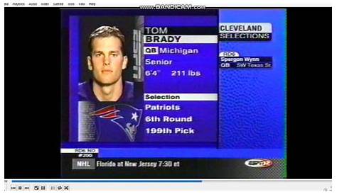 2000 Nfl Draft Wikipedia Highlight 24 года назад Том Брэди был выбран 199-м по счету