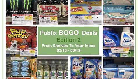 Bogo предлагает Publix с полок для вашего почтового ящика 2