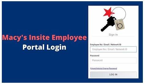 Macys Insite Portal Employee Connect Login 2023
