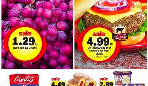 Meijer Sale Ad Preview Результаты исследования Предварительный просмотр Sneak Peek