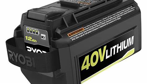 Ryobi 40v 12ah Литиевые аккумуляторные инструменты